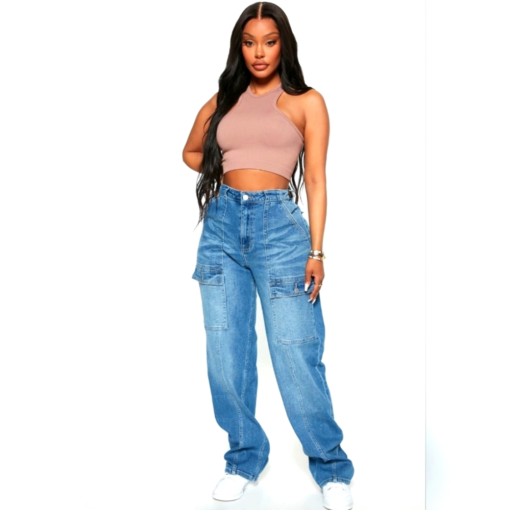 Loose Cargo Jeans